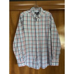 Vineyard Vines Classic Fit Murray Shirt. Long Sleeve Button Up‎ Men's Large Blue